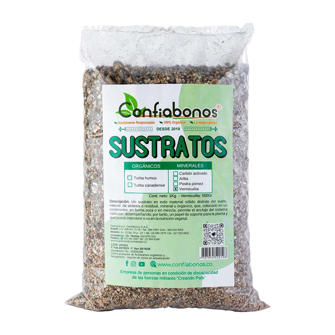 Vermiculita roca mineral volcánica