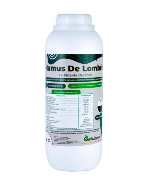 Humus de Lombriz Liquido