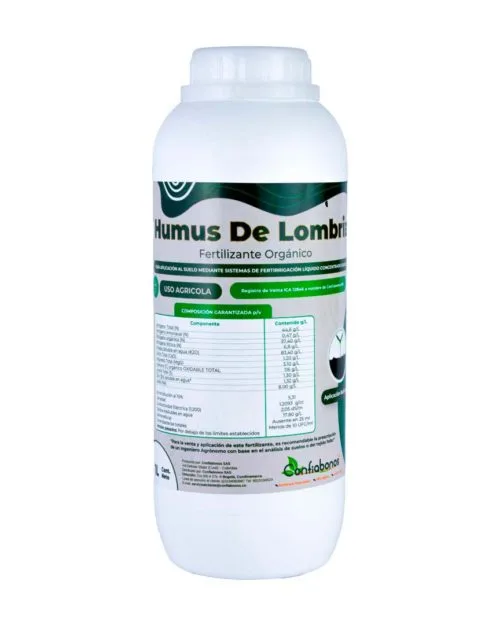 Humus de Lombriz Liquido