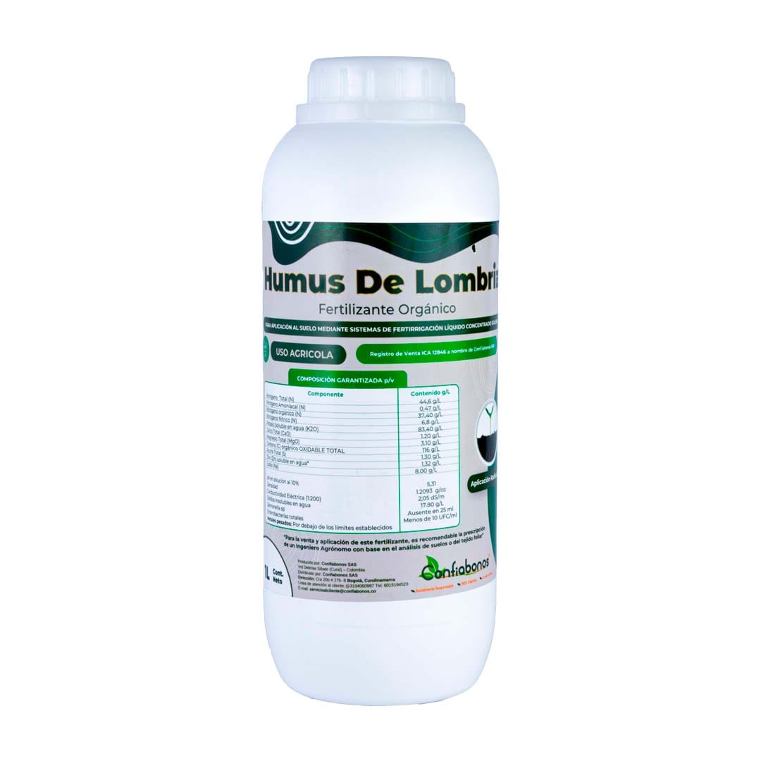 Humus de Lombriz Liquido