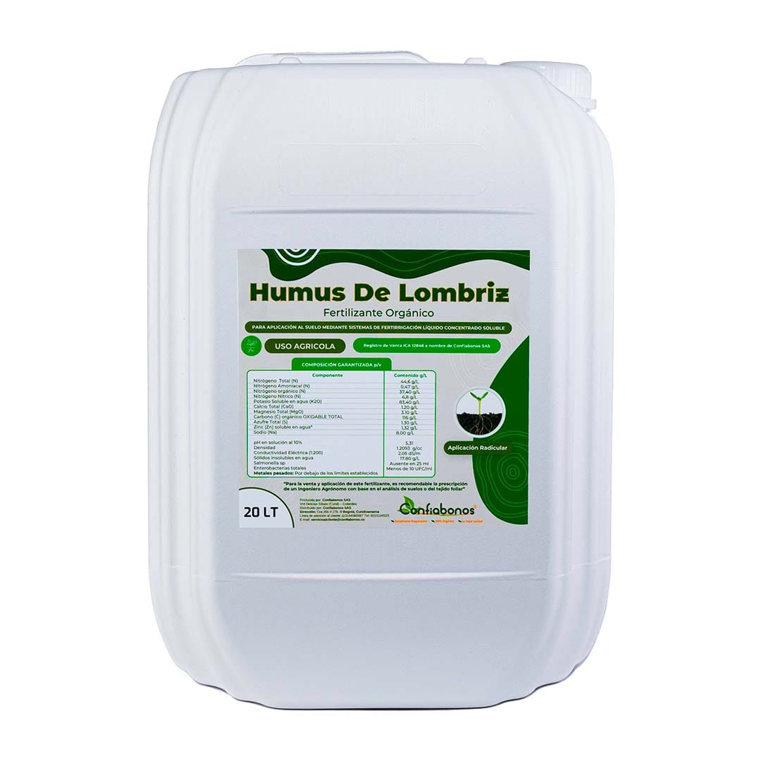 Humus de Lombriz Liquido