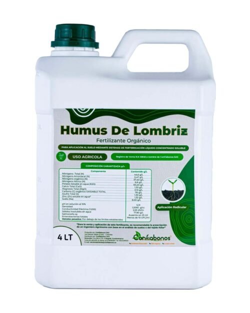 Humus de Lombriz Liquido