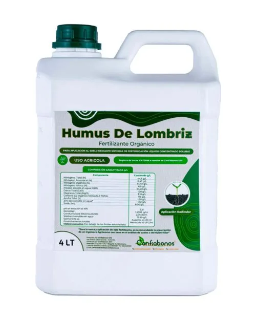 Humus de Lombriz Liquido