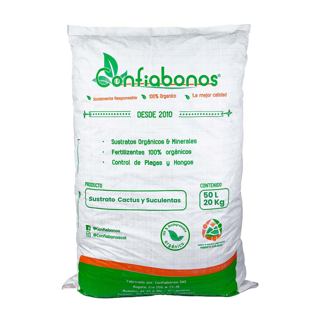 Sustrato Para Cactus Y Suculentas